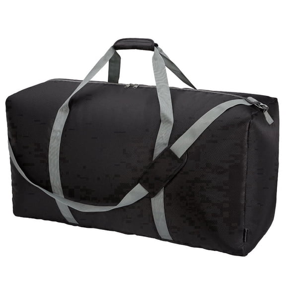 iFARADAY 32.5 inch Extra Large Moving Duffel Bag Lightweight Luggage for Travel,Black