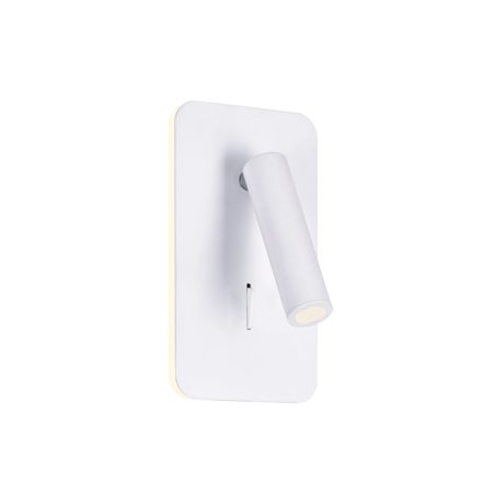 

LED Sconce with Matte White Finish