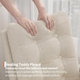thumbnail image 5 of Rocking Chair for Nursery, Upholstered Glider Rocker with High Backrest and Padded Seat, Comfy Accent Armchair with Side Pocket for Bedroom, Living Room, Nursing Room, 5 of 8
