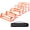 Orange 6 Pack, variant on Adjustable Agility Hurdles,4 Height Speed Training Hurdles, Portable Speed Training Equipment with Carry Bag for for Athletes,Kids,Soccer,Basketball
