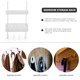 thumbnail image 3 of unbranded Organizador Metálico Para Puerta Con Cesta Doble De Malla Y Para Ropa Toallas Y Más, 3 of 8
