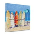 thumbnail image 2 of Tangletown Art, 37 x 28 "Resting on the Beach " by Leslie Seata, Gallery Wrap Ca, 2 of 2