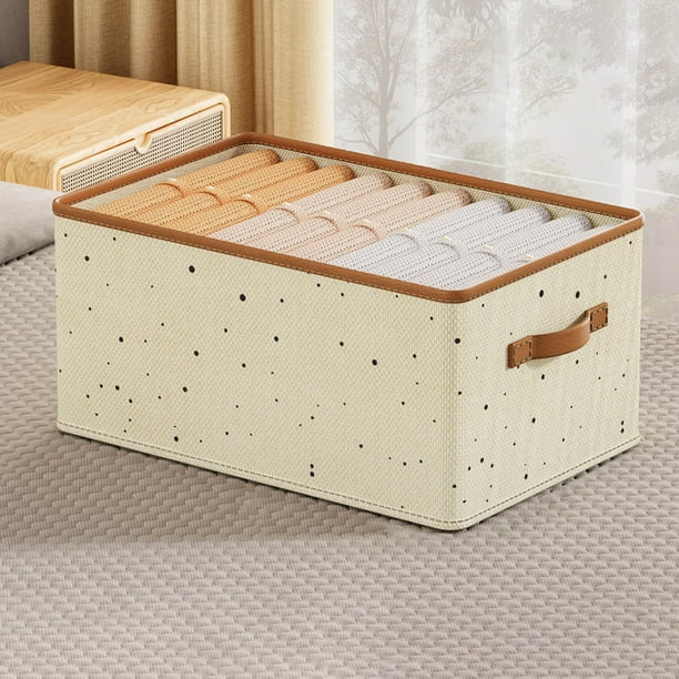 Organizadores de armario y almacenamiento, Organización y almacenamiento, Contenedores de almacenamiento, Contenedores de almacenamiento y ropa de cama Caja de almacenamiento plegable Acabado de armar