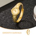 thumbnail image 3 of YSNOOWE Anillo De Dedo Ajustable Dorado Para Mujer Con Único Ideal Para Regalar, 3 of 8