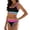 Multicolor, variant on Summer Swimsuits for Women 2026,High Waisted Bikini Sets for Women Tummy Control Swimsuits 3 Piece Bathing Suits Neon Swimwear with Skirt 2026