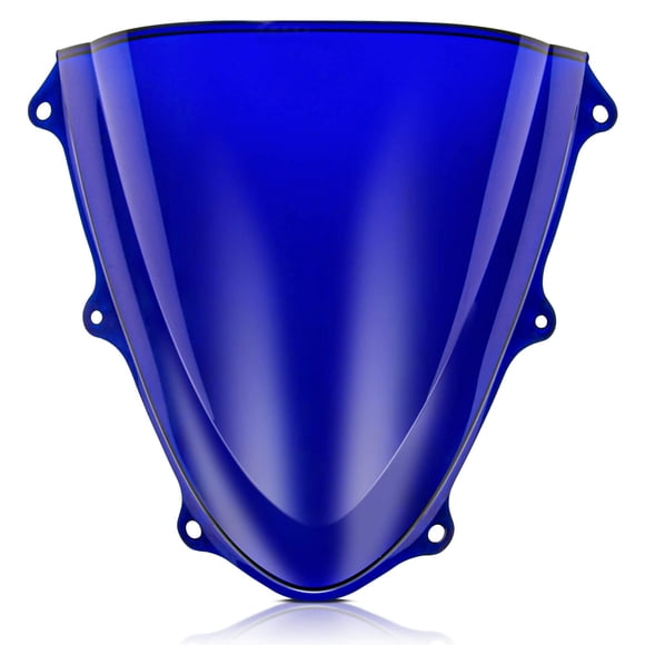 PSLER Windshield Windscreen Double Bubble for Suzuki GSXR600 GSXR750 K11 2011-2024 Blue