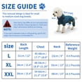 thumbnail image 6 of Unique Bargains Dog Raincoat Waterproof Dog Rain Jacket with Hood Rain Coat for Dogs Reflective Lightweight Dog Rain Coat Small Blue, 6 of 7