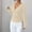 White, variant on Blouses for Women Dressy Casual V Neck Pearl Embellished Long Sleeve Blouse, Solid Beaded Top, Elegant Casual Shirt Womens Blouses for Work