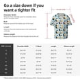 thumbnail image 2 of Cauagu FUNNY CAT IS DRINKING WATER Men's Short Sleeve Button Down Hawaiian Shirt for Men Bowling Shirts Casual Summer Beach Shirt,Large, 2 of 6