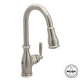 thumbnail image 2 of Moen 7185Ewsrs Spot Resist Stainless One-Handle Pulldown Kitchen Faucet, 2 of 7