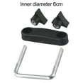 thumbnail image 1 of beisidaer U Bolt Roof Rack Clamps Car Luggage Rack Clamp For Inner Diameter 6Cm/8Cm Luggage Frame Retainer Clip For Most Cars, 1 of 8