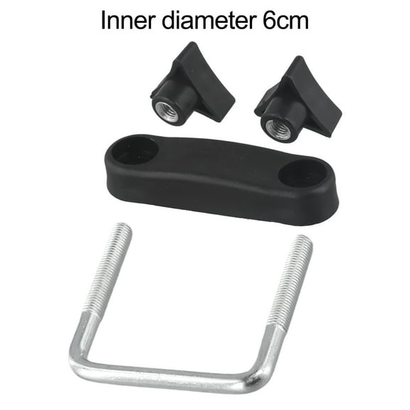 U Bolt Roof Rack Clamps For Inner Diameter 6cm/8cm Luggage Frame Retainer Clip U Bolt Roof Rack Clamps