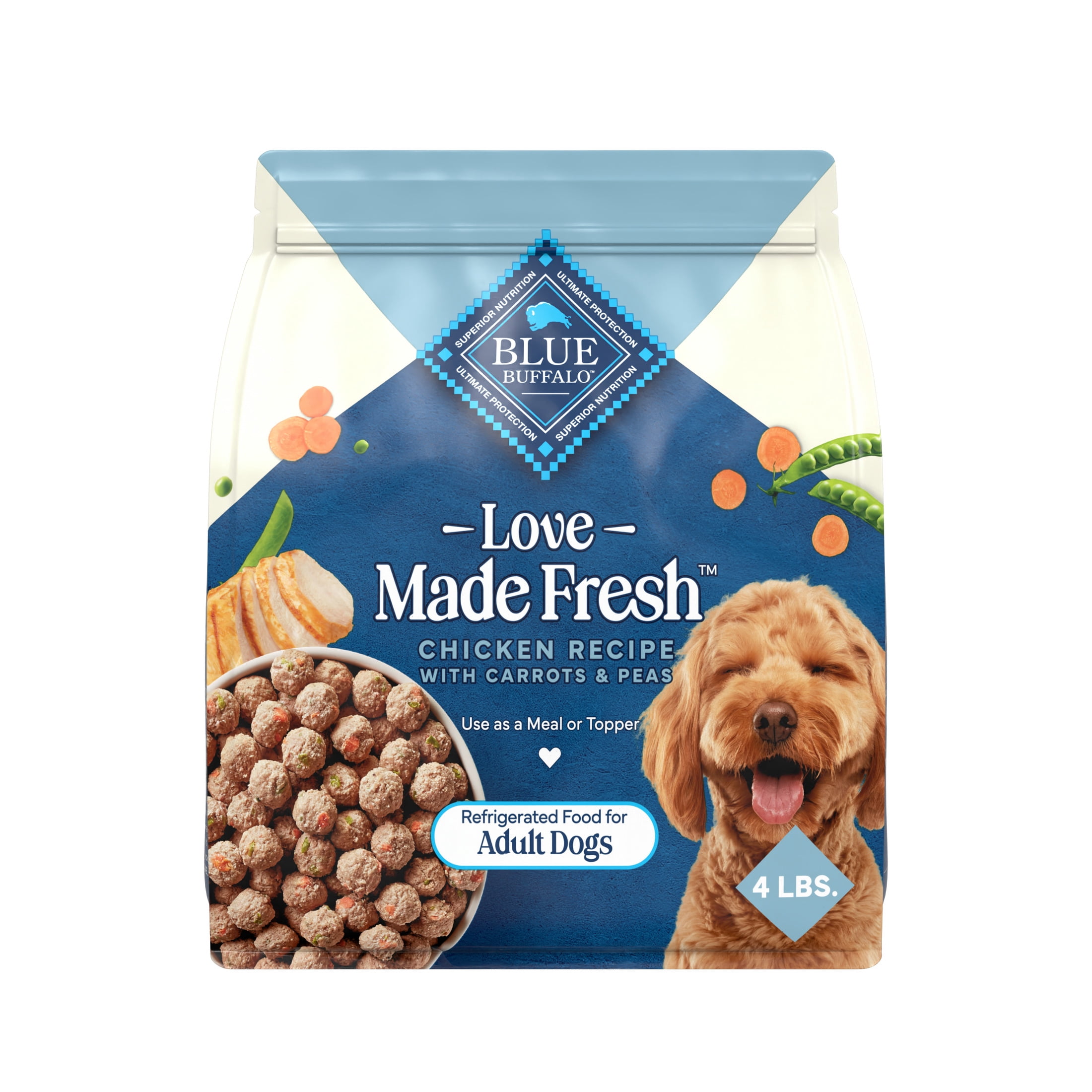 Blue Buffalo Love Made Fresh Dog Food, Refrigerated, Chicken