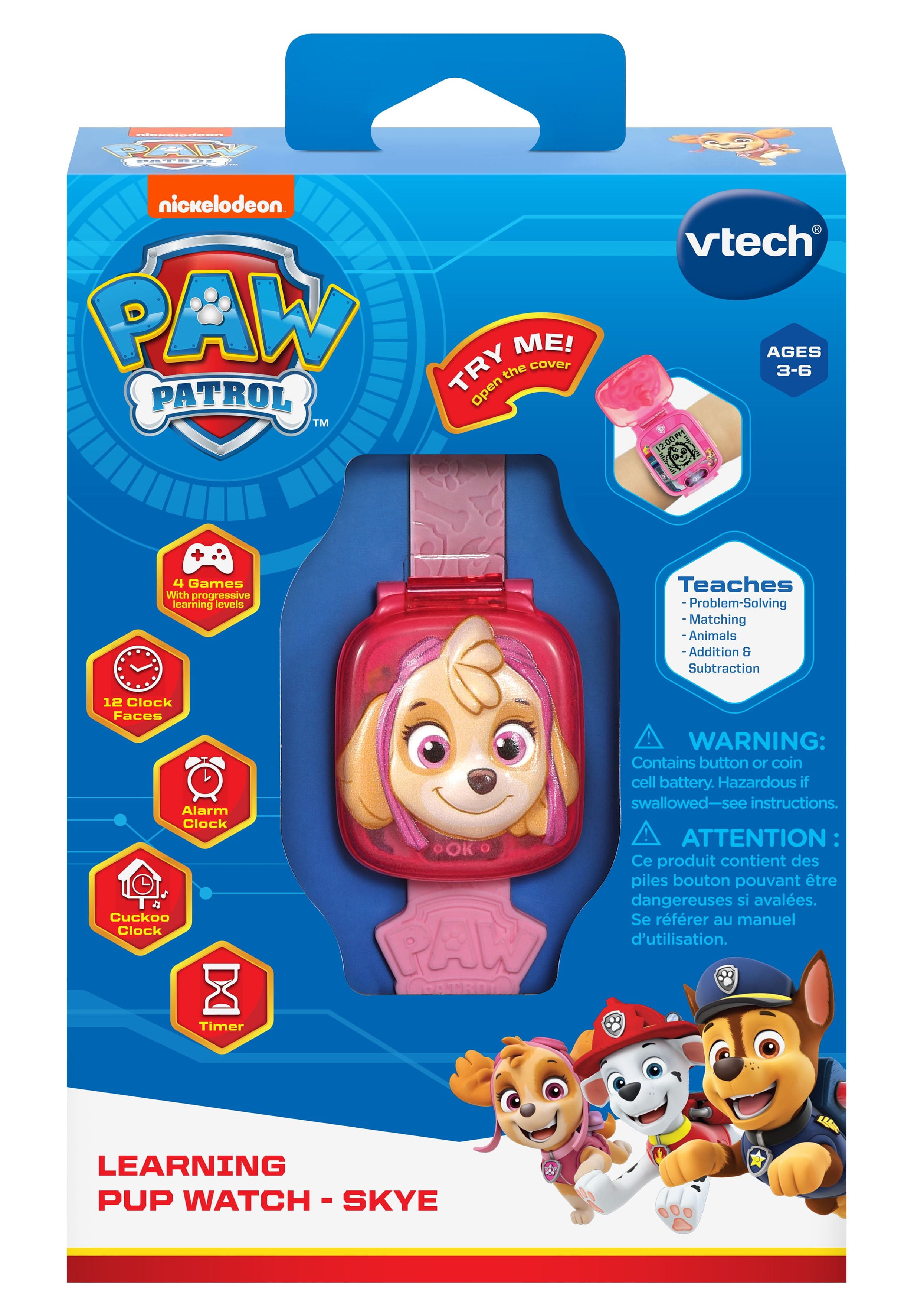 Paw patrol skye learning watch outlet