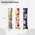 thumbnail image 6 of 3 Packs Cat Catnip Toys, Cat Pillows Interactive Kicker Toys for Indoor, Bite-Resistant Cat Chew Toys with Cute Prints, PP Cotton Filled Catnip Kick Toys Teaser Toys for Cats, Kittens, Puppies, 6 of 8