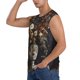 thumbnail image 3 of Fotbe Vintage Floral Vase A Men's Camiseta sin Mangas Estampada para Hombres, Playera Casual para Gimnasio, Entrenamiento, Playa-X-Large, 3 of 7