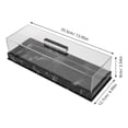 thumbnail image 2 of KONTONTY 1Pcs Rectangular Cake Tray Black Acrylic Marble For Pastry Base Bakers Hosts Cooks Party Event Home Use, 2 of 7