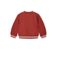 thumbnail image 4 of Wonderluxe Baby Boys' Long Sleeve Fleece Sweatshirt and Jogger, 3-Piece Set, Sizes 0-3M-24M, 4 of 13