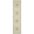 thumbnail image 4 of SAFAVIEH Chelsea Janella Geometric Borders Wool Runner Rug, Teal/Green, 2'6" x 10', 4 of 5