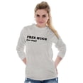 thumbnail image 5 of Free Hugs For Dogs Pet Puppy Love Long Sleeve TShirt Men Women Brisco Brands S, 5 of 6