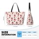 thumbnail image 4 of Fotbe Dachshund Dog Heart Bolsa de Viaje para Playa - Resistente al Agua, Bolsa Tote de Gran Capacidad y Ligera con 7 Bolsillos para Mujeres y Hombres, 4 of 7