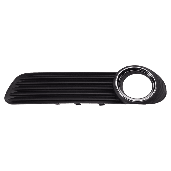 Fog Light Trim Compatible with 2008-2010 Toyota Avalon Front, Left Driver Black