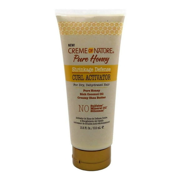 Creme of Nature Pure Honey Shrinkage Defense Curl Activator, 10.5 Oz, 2 Pack