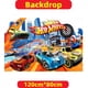 thumbnail image 3 of Hot Wheels decoraciones de cumpleaños para niños, papel de coche Flamme, vajilla desechable, globos, fondos, suministros para fiestas de Baby Shower, 3 of 5
