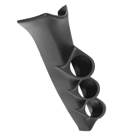 AutoMeter 12203 Mounting Solutions Triple Gauge A-Pillar Mount; 2-1/16 in.; Black;