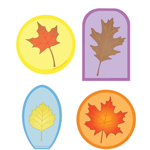 SHAPES ETC. Mini Cardstock Accents - Leaves Variety Pack