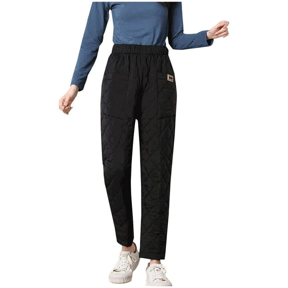 Bigersell Women High Skinny Pants Full Length Fashion Casual Women Solid Span Ladies High Waist Keep Warm Long Pants Full Length Pants Leggings Flare High Waist Leggings for Ladies