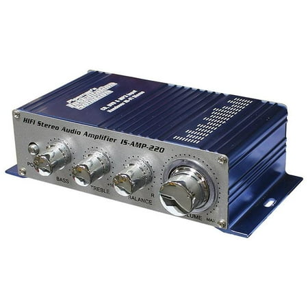 Installation Solutions Mini Stereo Amplifier With 3.5 Aux