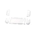 thumbnail image 1 of Funda protectora de plástico transparente para PC, funda protectora para consola de juegos para Nintendo Switch Lite / Mini Guardurnaity EL5379-00B, 1 of 2
