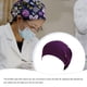 thumbnail image 4 of Guardurnaity Gorros de turbante musulmán, diadema con botones, sombreros Hijabs, volantes islámicos, plisados, transpirables, envoltura para la Sombreros Morado oscuro, 4 of 6