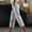 Multicolor, variant on WEIee Women's Capri Casual Summer Pocket Cropped Pants with Drawstring Stripe Straight Leg Versatile Trousers Loose Fit Going out Ladies Pants Multicolor L