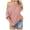 Pink, variant on KEJIG Womens Blouses and Tops Casual Off Shoulder Tops for Women Dressy Summer Tops Button-Down Shirts Elegant Fashion Plain Short Sleeve Top Crewneck Shirts Tops Wine Xxl Work Offiece Blouses