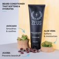 thumbnail image 3 of Set de champú y acondicionador para barba ZEUS Softan hidrata 240 ml, 3 of 6