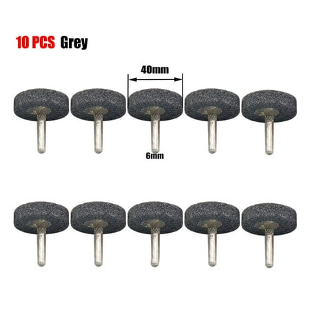 

BAMILL 10pcs Grinding Stone Wheel Polishing Head Abrasive Disc Rotary Tool Accessories