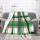 thumbnail image 3 of Manta de forro polar a cuadros navideños, súper suave y acogedora, ideal para hombres, mujeres, ancianos y niños. Características: súper suave, 40 x 30 pulgadas., 3 of 8