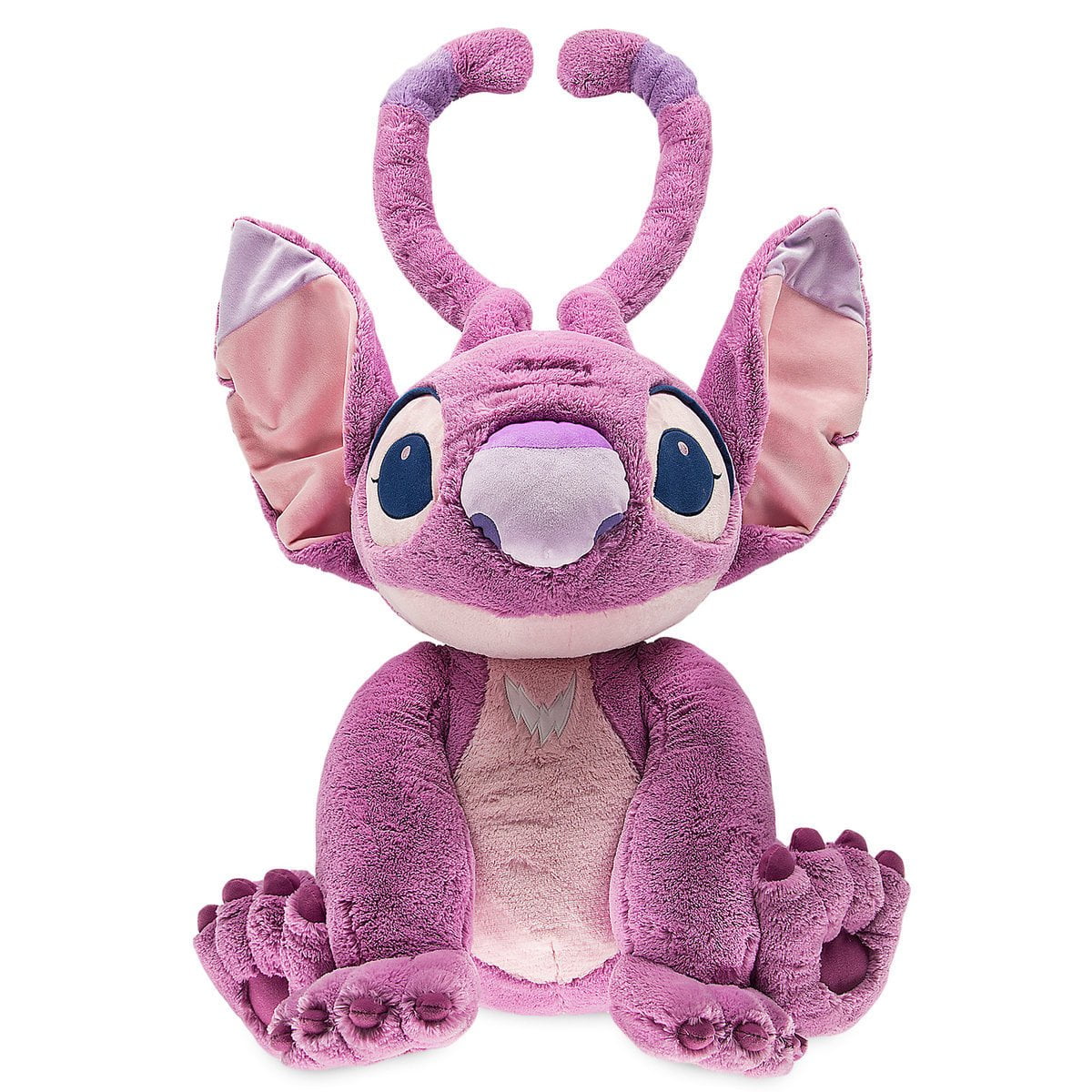Disney Store 11" Angel From Lilo And Stitch Purple Pink Soft Toy Plush 