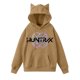 thumbnail image 1 of pop Huntrix Print Cat Ears Hoodie with De-mon Sweatshirt Huntrix Trendy Pullover All-over Print Fashion Casual Long Sleeve Sweatshirt Pullover Casual Streetwear XL, 1 of 4