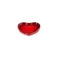 thumbnail image 1 of Soporte para cucharas Le Creuset, de gres, color cereza, en forma de corazón, 5,25 cm, 1 of 4