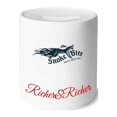 thumbnail image 1 of Animal Illustrarion Bite Snake Pattern Rich and Rich Bank Saving Box Coin, 1 of 1