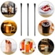 thumbnail image 5 of Palitos para agitar café con mango largo de acero inoxidable 304, 3 uds. De cucharas para cóctel, cucharas para agitar bebidas de 10,3 pulgadas, 5 of 5