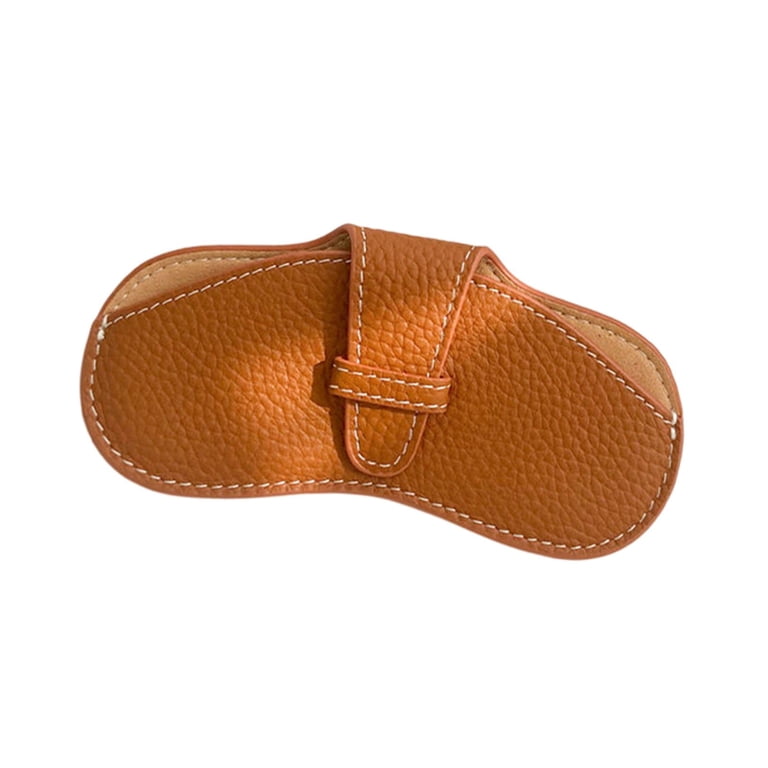 Soft Glasses Case PU Leather Fashionable Durable Carrying  display picture 2