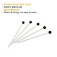 thumbnail image 4 of Unique Bargains Sewing Pins Ball Glass Head Straight Quilting Pin Black 250 Pcs, 4 of 5