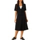thumbnail image 1 of Conjuntos de falda de blazers de manga corta INSPIRE CHIC para mujeres, traje de falda casual de verano, color negro, 1 of 6
