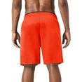 thumbnail image 3 of Ramiter Mens Shorts Summer Men's Beach Pants Candy Color Five Piece Pants Men's Ten Color Quick Drying Casual Shorts Orange,2XL, 3 of 4
