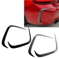 thumbnail image 2 of 2 Pcs Car Rear Bumper Wind Blade Spoiler Trim Cover Accessories For BMW 2 Series M2 F87 Coupe 2016-2021, 2 of 7