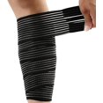 thumbnail image 1 of Soporte elástico de compresión para la parte inferior de la pierna para mujeres y hombres, espinilleras para corredores de fútbol, ​​baloncesto, voleibol, alivio del dolor de pantorrilla, ajustable,, 1 of 4